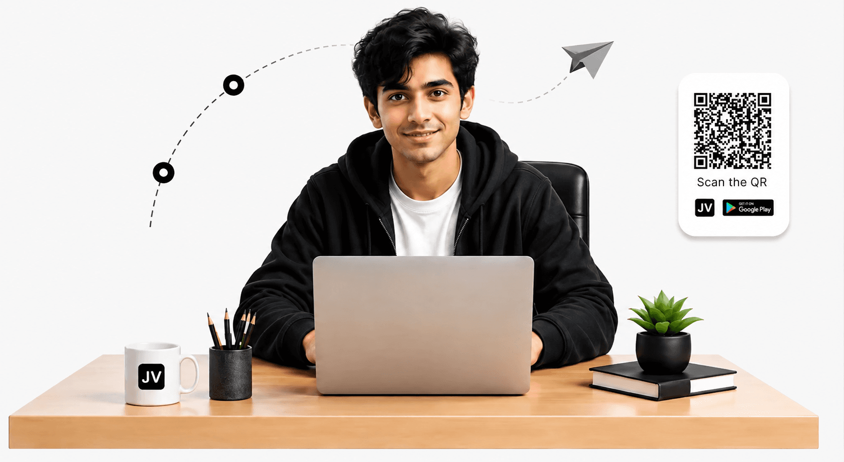Job seeker finding verified career opportunities and high-paying jobs on JobVumi