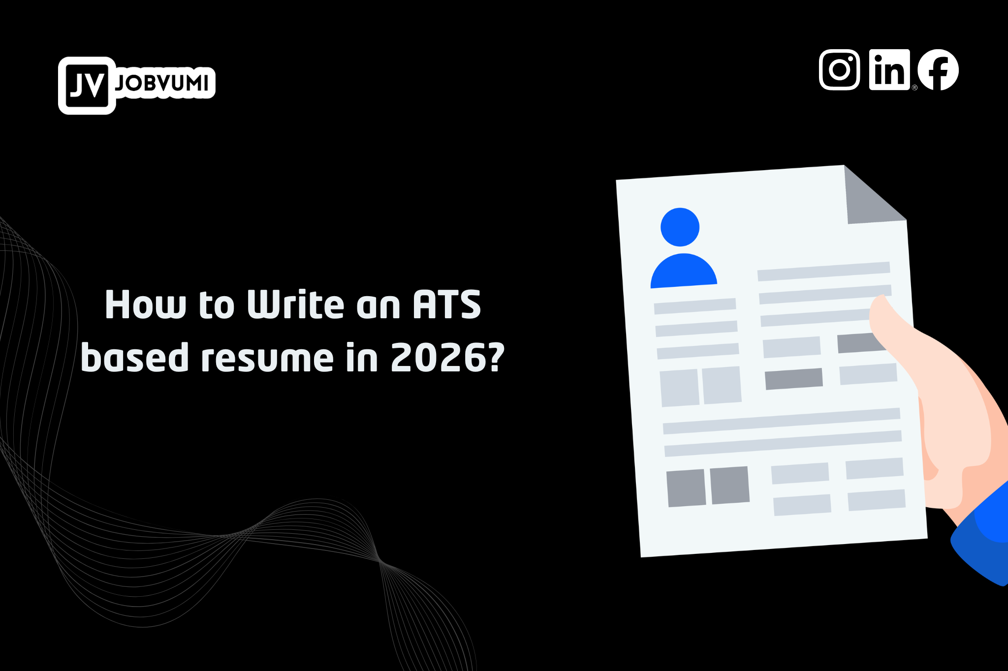 How to Write an ATS based resume in 2026?