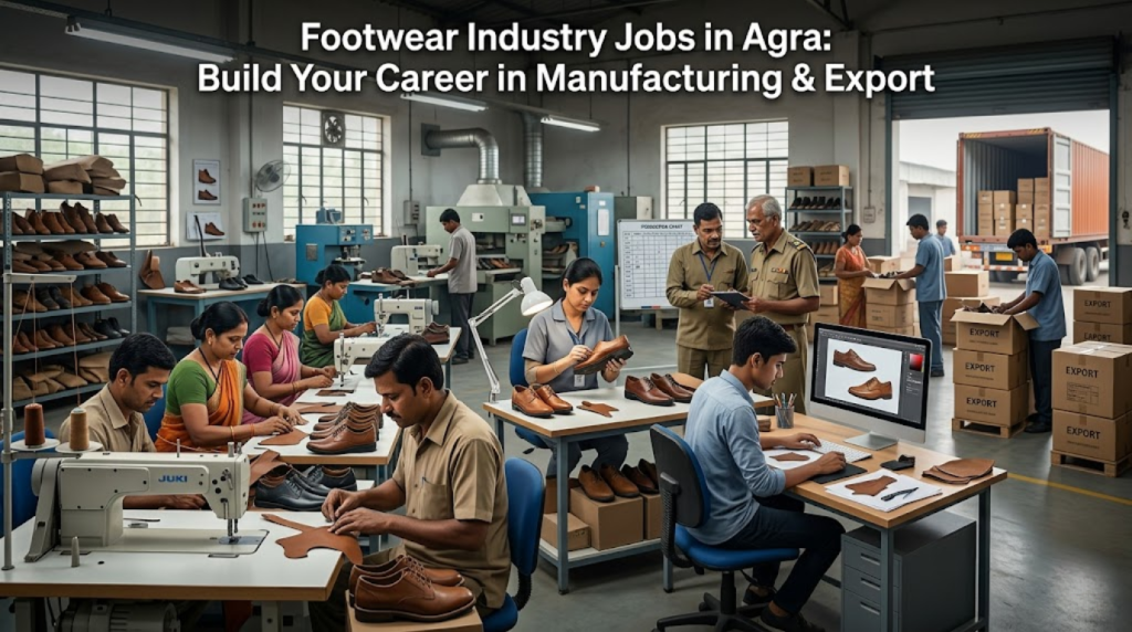 Footwear Jobs in Agra 2026 | Manufacturing & Export Roles