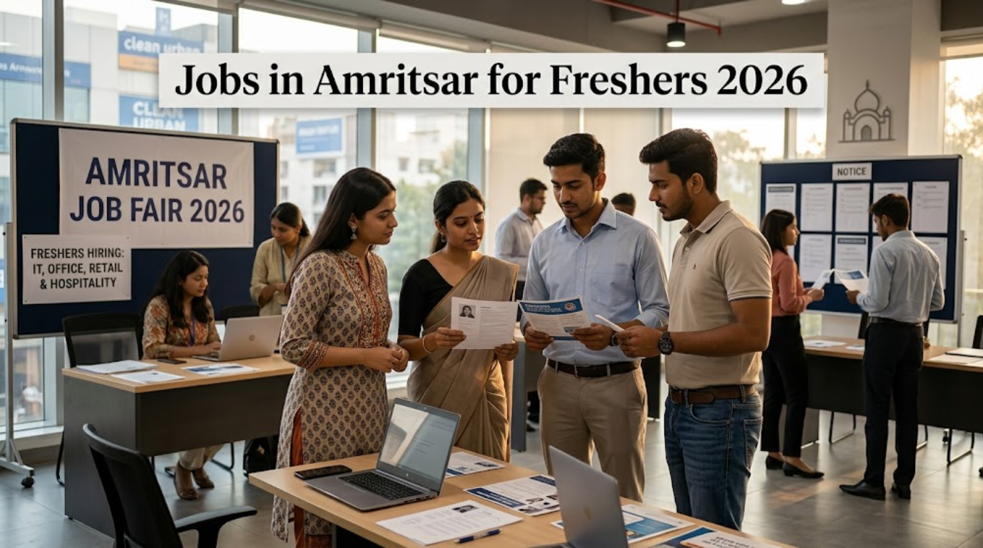 Jobs in Amritsar for Freshers - Complete Sector Guide 2026