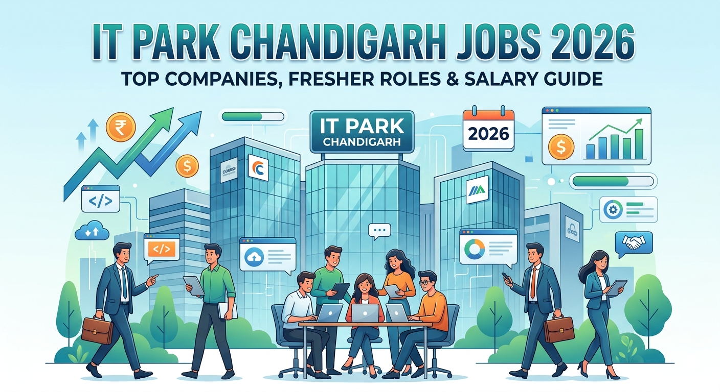 IT Park Chandigarh 2026 jobs: top companies, fresher roles, and salary guide