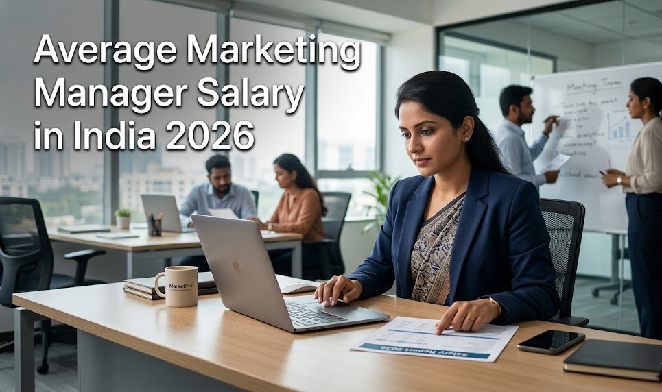 Average Marketing Manager Salary in India 2026