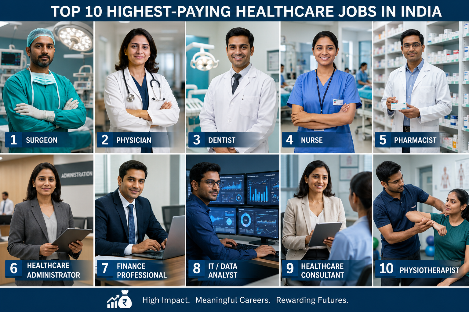 Top 10 Healthcare Jobs in India with High Salary 2026