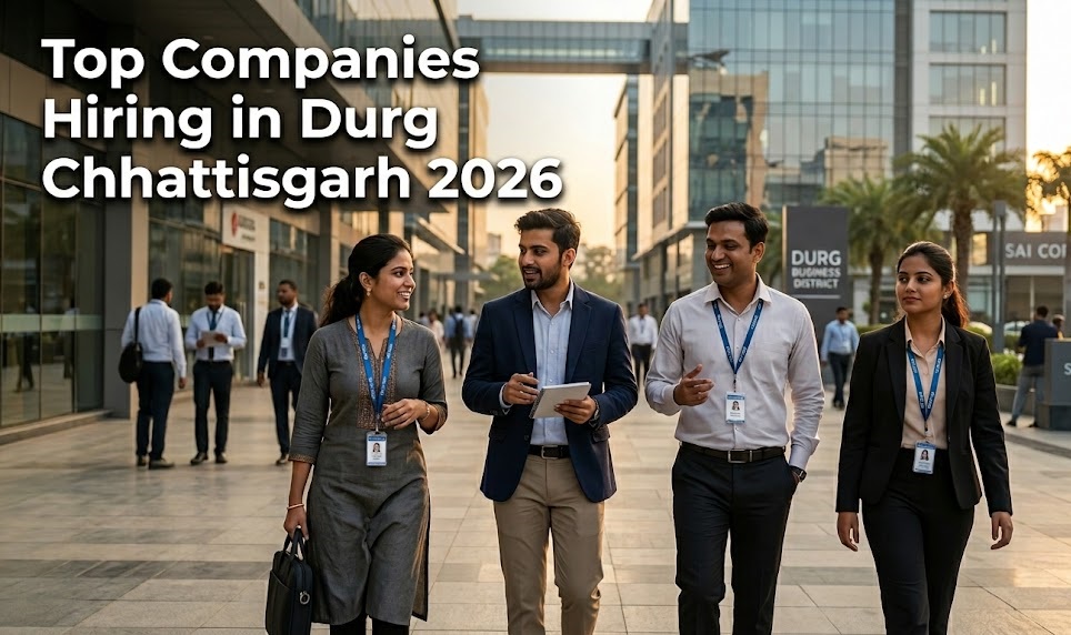 Top Companies Hiring in Durg Chhattisgarh 2026
