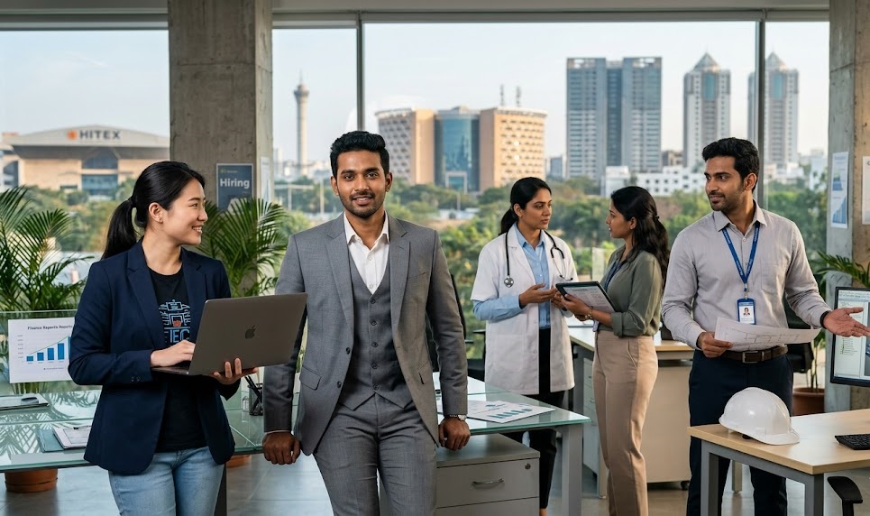 Latest Jobs in Hyderabad 2026: IT, Finance, Healthcare & Core Sector Openings